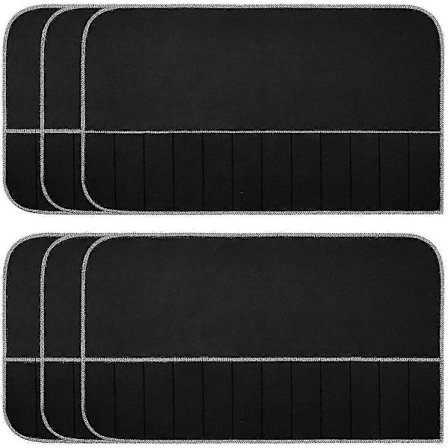 Hopean säilytyspussit Hopean säilytysliina Huopa Ruokailuvälineiden järjestäjä Anti-tahriintuminen Hopean suojapussit 6 kpl