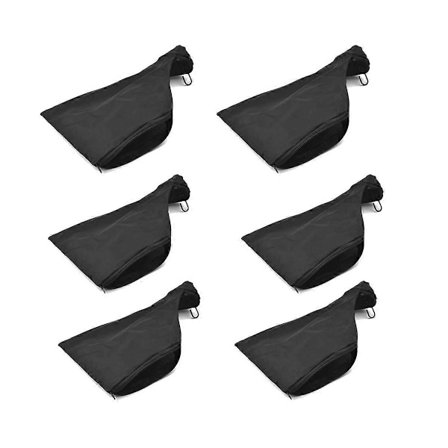 6 stk. Støvpose mot støv for 255 gjærsag med glidelås, støvpose for beltedeler gjærsagtilbehør