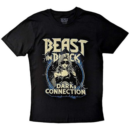 Beast In Black Unisex Adult Dark Connection Girl T-Shirt XXL Svart