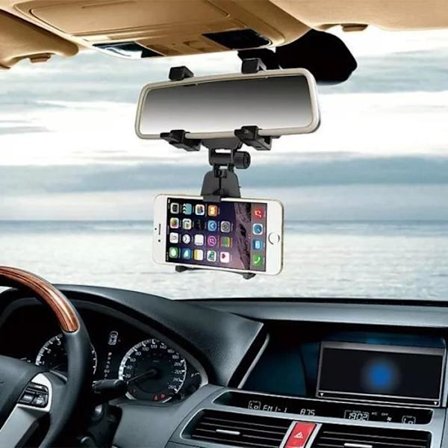 Bil Bakspejl Monteringsholder til Telefon og GPS