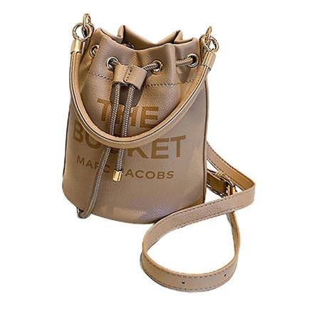 Kvinnors Hinkväs i PU-läder Justerbar Dragsko Handväska Tote Crossbody Axelväska Khaki