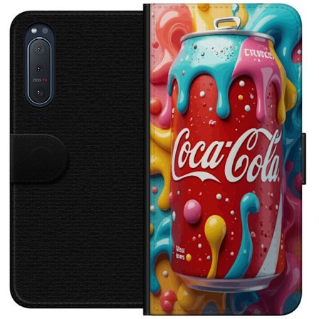 Kompatibelt Plånboksfodral till Sony Sony Xperia 5 II Color Splash Can