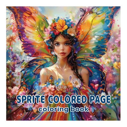 Mandala Dyre Malebog for Voksne | 24 Akvarel Kunstsider]Sommerfugl Fe]