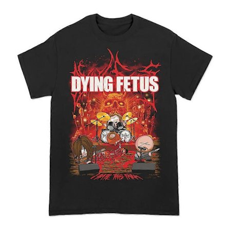 DYING FETUS I HATE THIS FARM T-skjorte 2025 Ny Sommer Unisex
