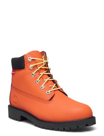 6 In Premium Wp Boot Snørestøvletter Støvletter Brun Timberland