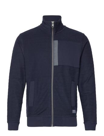 Striped Stan Sweatshirt Trøje Blå Tom Tailor