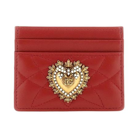 Dolce & Gabbana Wallets ; Cardholders röd, Dam Plånböcker, Dam, Storlek: ONE SIZE