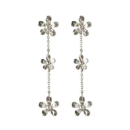 Pernille Corydon Wild Poppy Earrings Örhängen Dam Silver ONESIZE