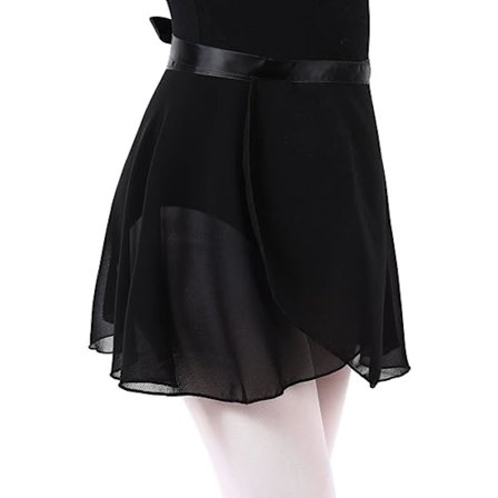Balletdans Nederdel Chiffon Slå-om Justerbar Ballet Nederdel Balletdans Nederdel Danse Tøj til Piger og Kvinder