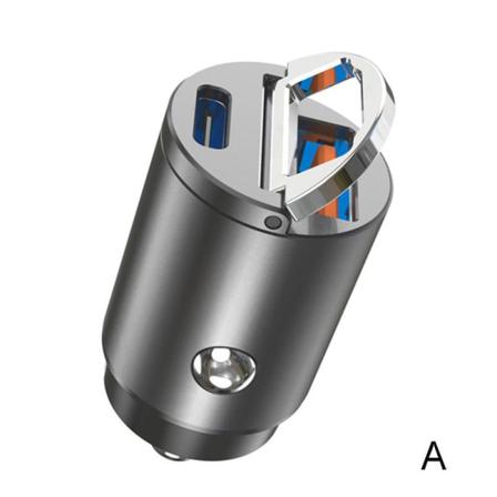 Mini Stealth Car Adapter Mini Pull Ring Billaddare Usb Super Fa