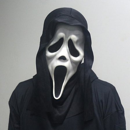 Halloween Mask Demon Screaming Ghostface Mask Rolig Death Mask Skräck Skull Mask