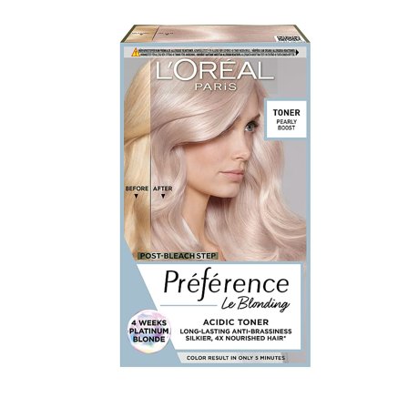 L'Oréal Paris Préférence Le Blonding Acidic 02 Pearly Boost 02 Pearly Boost, Hår, Hårfarve, Toningsfarve