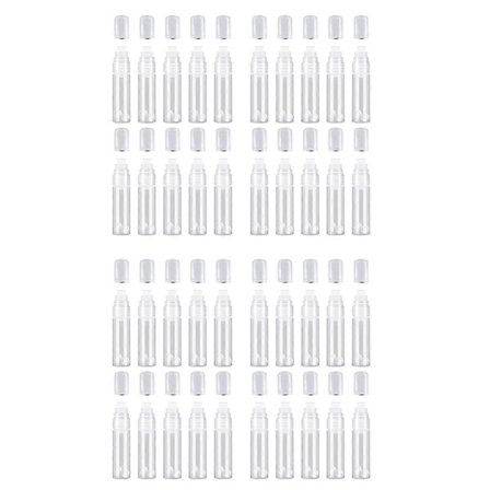 40-pack Påfyllningsbara Akrylfärgmarkörer 15 mm Tomma Akrylmarkörer Klar Vit Färgmarkör Penna