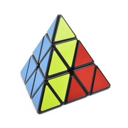 Pyramid Speed Cube, 3x3x3 Pyramid Speed Cube Triangle Cube Puzzle Magic Cube