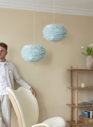 Eos Medium Ø45 - lys blå