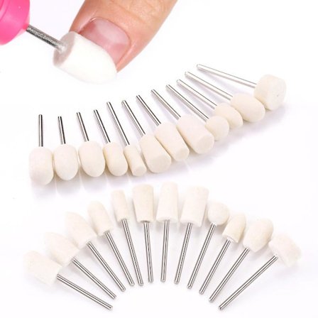 12 stk Uldfilt sømbor