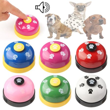 Klokke til træning af kæledyr, HVID