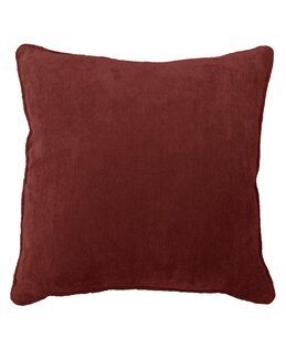 Putetrekk Eddie ensfarget kordfløyel 1-pk Rød