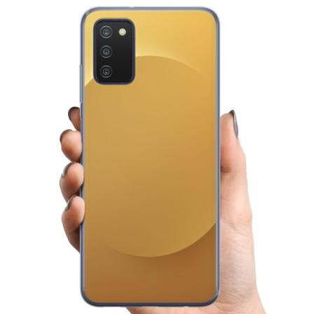 Samsung Galaxy A03s TPU Matkapuhelimen kuori Kulta Piste