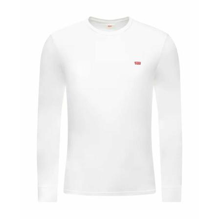 Levi's, Long sleeve Original Logo Tee Wit, Heren, Maat:M