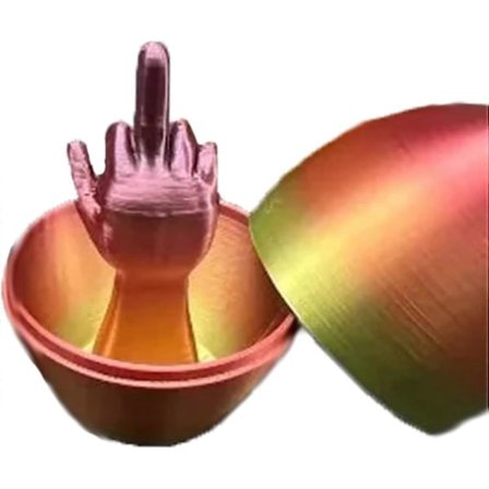 3D-printede påskeegg – Overraskelse med langfinger, kreativ langfingerpynt, personlig fingergave til dine kjære