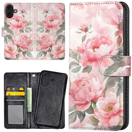 iPhone 17 - Lommebok Deksel Flowers