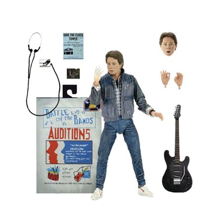 Tilbake til Fremtiden Martys McFlys Anime Figur Leke Samleobjekt Modell Statue Leker PVC Figurer Skrivebords Ornamenter Fans Samleobjekt Modell