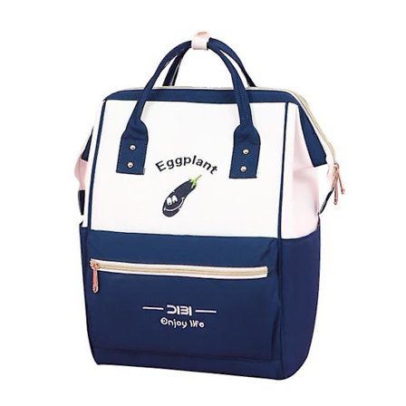 Söt Ryggsäck Kompatibel med Kvinnor Flickor, Bred Doktorstil Toppöppning