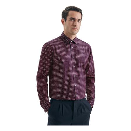 Seidensticker Business Shirt Regular , Rood , Heren , Maat: XL