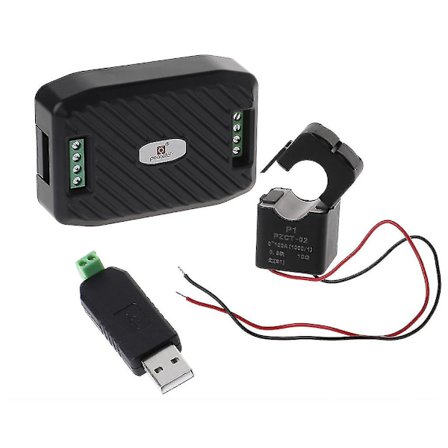 Strømmåler for spenning, strøm, effekt, frekvens og effektfaktor