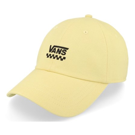 Vans - Womens Court Side Hat Raffia Dad Cap Unconstructed Yellow Cap - @ Hatstore