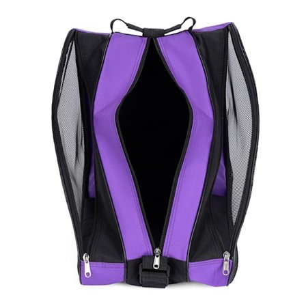 Skøytepose med stor kapasitet, pustende rulleskøytebæreveske