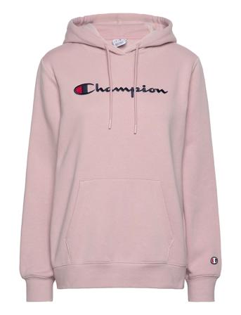 Hooded Sweatshirt Hettegenser Genser Rosa Champion*Betinget Tilbud