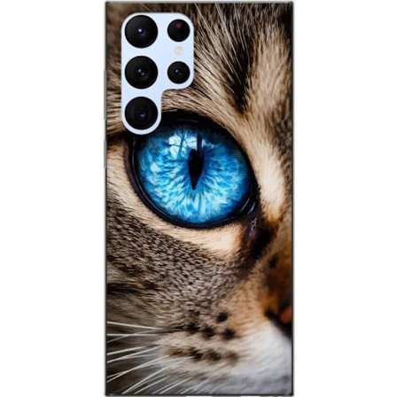 Kompatibel Mobilcover til Samsung Galaxy S22 Ultra 5G Farverig spiralgalakse i rummet med stjerner, tåger og kosmisk lys