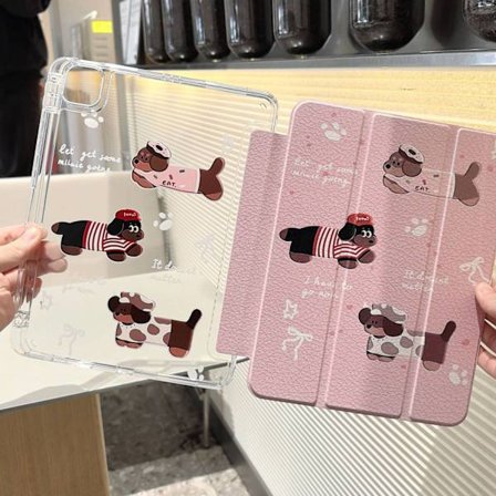 Fodral för iPad 2025 Air 7/2024 Air 6 11" Tax med huva S Magnetisk Tredelad