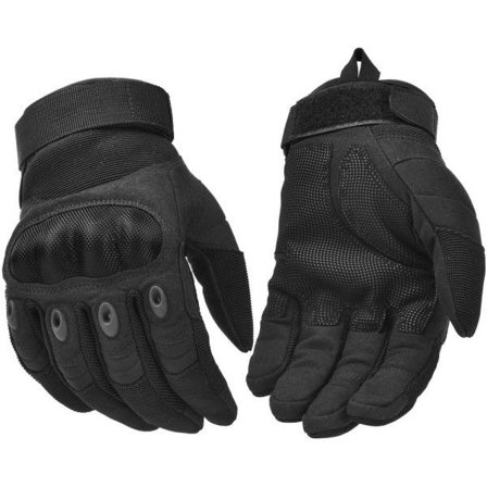 Militære taktiske handsker - Army Airsoft Paintball Motorcykelkørsel Handsker - Fullfinger Handsker - S