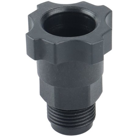 1 stk Sprayverktøyadapter PPS-adapter Sprayverktøykoppadapter Passer for Sprayverktøy Engangs Målekopp, Svart