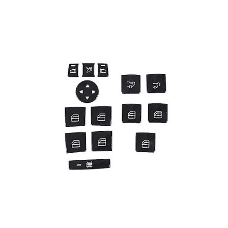 Dekselklistremerke for vindusbryter på dørarm for ML C E G-klasse W204 X166