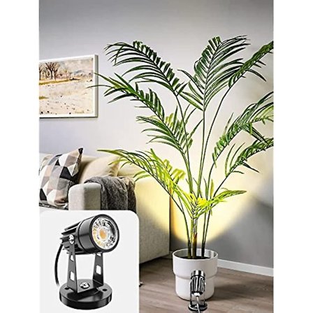 LED Spotlights 5w Opplys Innendørs Spotlight Lampe For Planter, 3 Fargetemperaturmoduser Landskap Opplys