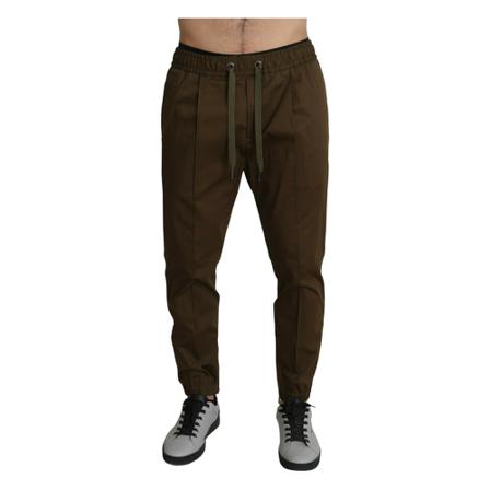 Dolce & Gabbana, Pants Brązowy, Mężczyzna, Rozmiar: M