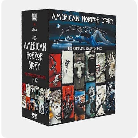2025 American Horror Story: Komplett Säsong 1-12 TV-serie (DVD Engelsk version 41-Disc)
