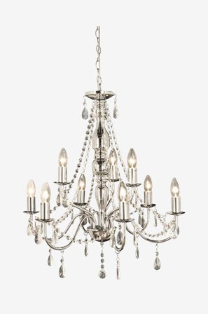 Aneta Lighting - Loftlampe Chateau - Krom - Loftpendler - Fra Homeroom