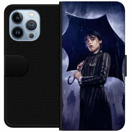 Apple Iphone 13 Pro Plånboksfodral Wednesday Addams