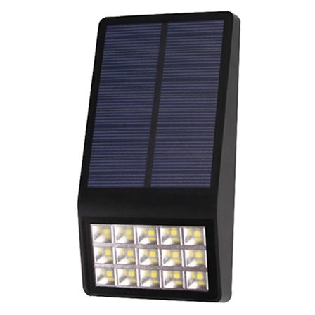 Solcellsbelysning LED lampa med automatisk sensor