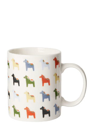 Åhléns Home Mugg DALAHÄST Muggar & koppar Flerfärgad ONESIZE