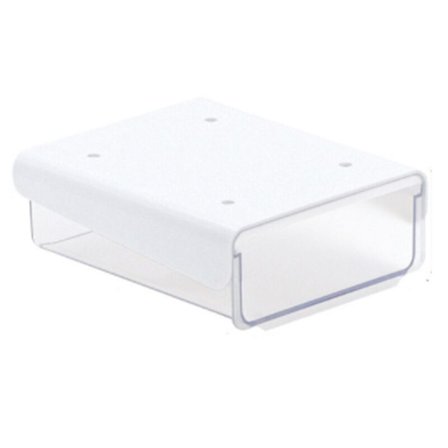 Under Desk Oppbevaringsskuffer, Sovesal Kontor Liten Usynlig Skuffboks, Hjemmekontor Stasjonærarrangør Hvit