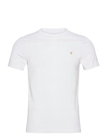 Danny Ss Tee T-shirts Short-sleeved Valkoinen Farah