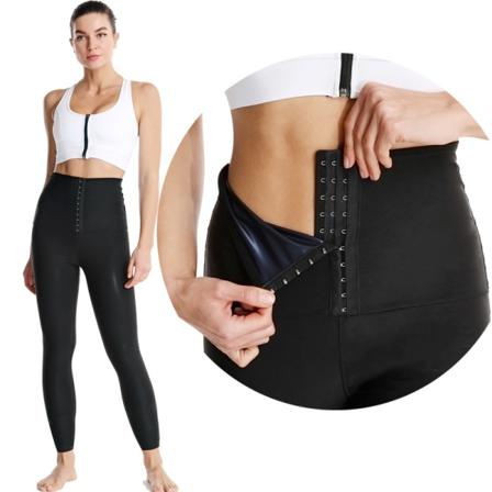 Träningsbyxor För Kvinnor Shapewear High Waisted Slimming Body Shaper Long S