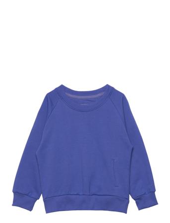 Sweatshirt Kids Sweat-shirt Genser Blå Copenhagen Colors*Betinget Tilbud