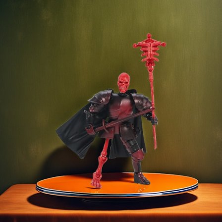 Rörlig medeltida krigardocka med flera leder, sjunde generationens dubbelformspansardocka